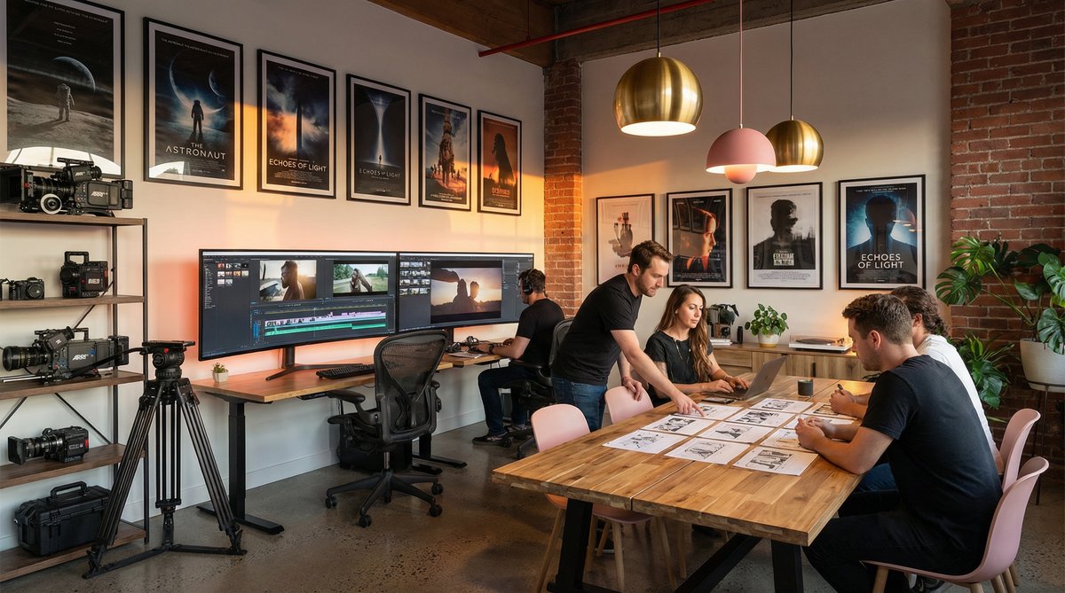 大象传媒影视传媒公司办公环境